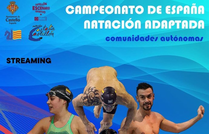 Castellón pone en juego las mínimas para Tokio en el Campeonato de España de natación paralímpica por selecciones autonómicas