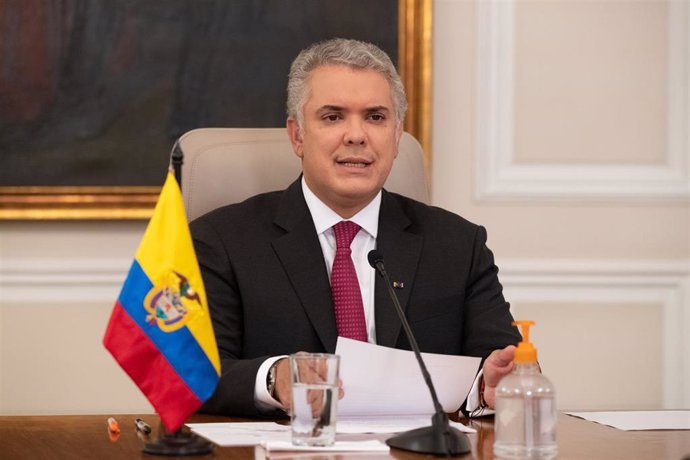 El presidente de Colombia, Iván Duque