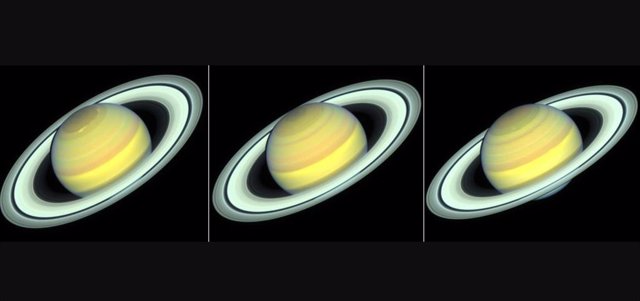 Cambios estacionales en Saturno