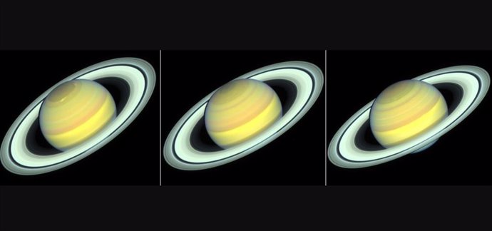 Cambios estacionales en Saturno