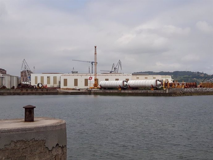 Archivo - Talleres de Duro Felguera en Gijón.