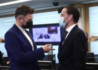 Rufián acusa a Bárcenas de tapar a Aznar durante su comparecencia del Congreso, donde cree que "mintió descaradamente"