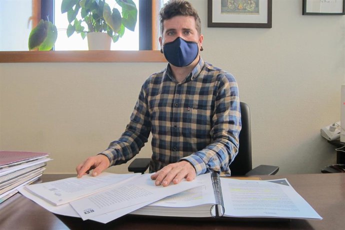 Nacho Escartín, portavoz del Grupo Parlamentario de Podemos Equo en las Cortes de Aragón