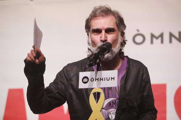 El presidente de mnium Cultural, Jordi Cuixart