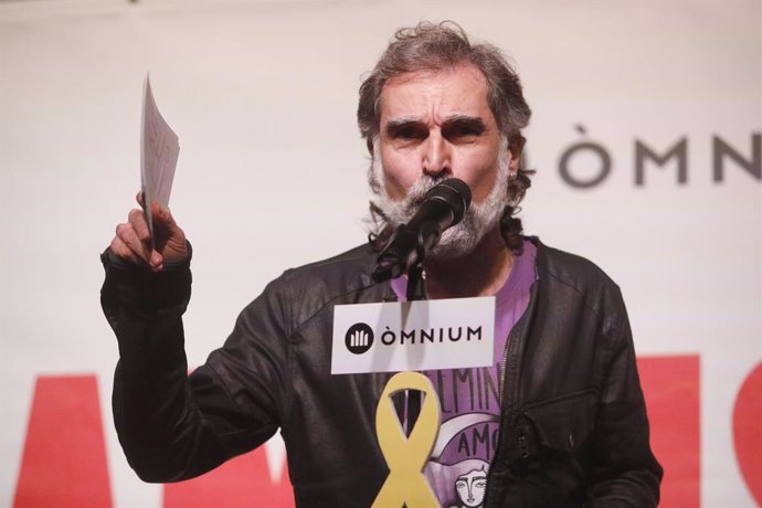 El president d'mnium Cultural, Jordi Cuixart