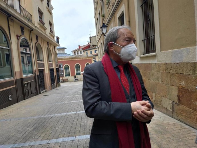 El portavoz del Grupo Municipal Socialista en el Ayuntamiento de Oviedo, Wenceslao López.