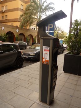 Parquímetro de Almería.