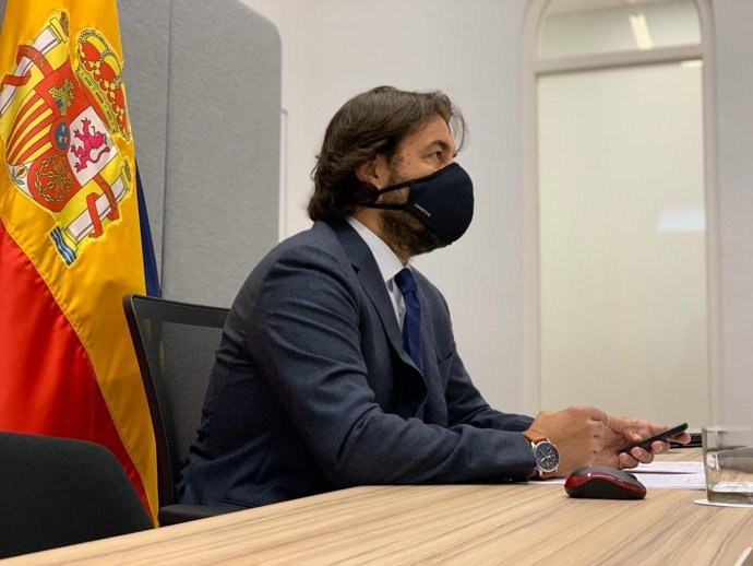 Archivo - El ex consejero de Empleo, Investigación y Universidades, Miguel Motas