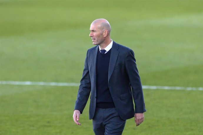 Zinedine Zidane, entrenador del Real Madrid