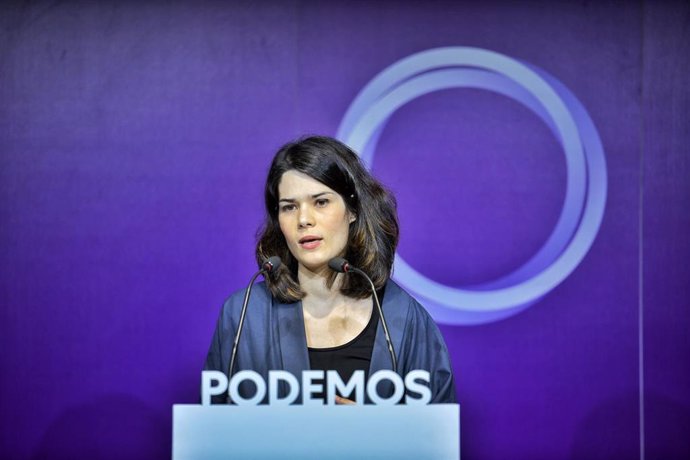 La exportavoz de Podemos  Isa Serra.