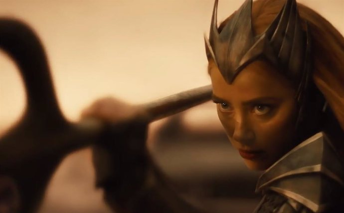 Fans indignados con la presencia de Mera (Amber Heard) en Snyder Cut de Liga de la Justicia