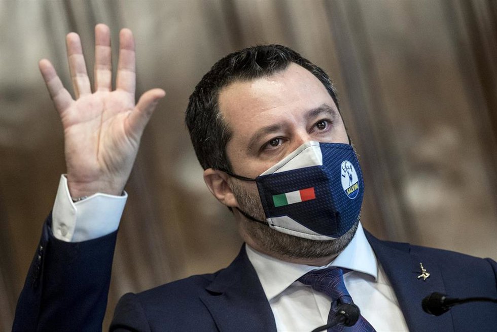 Archivo - El exministro del Interior, Matteo Salvini