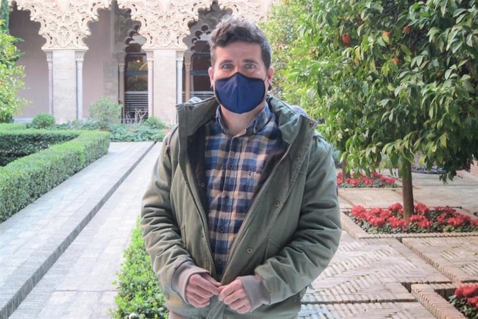 El portavoz del Grupo Parlamentario de Podemos Equo en las Cortes de Aragón, Nacho Escartín