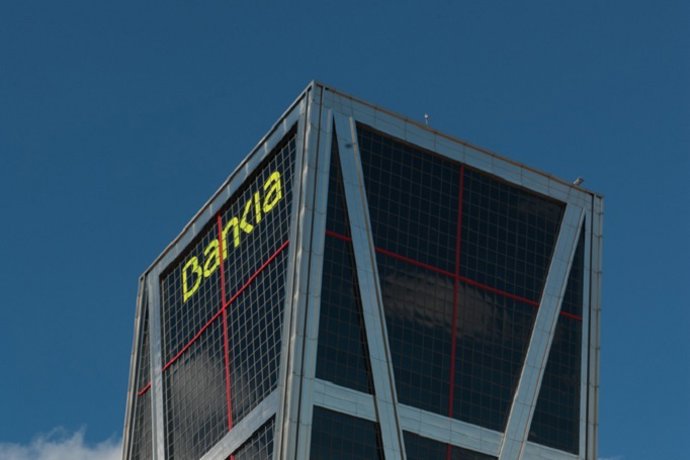 Archivo - Sede de Bankia en Madrid