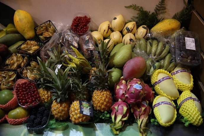 Archivo - Frutas y verduras