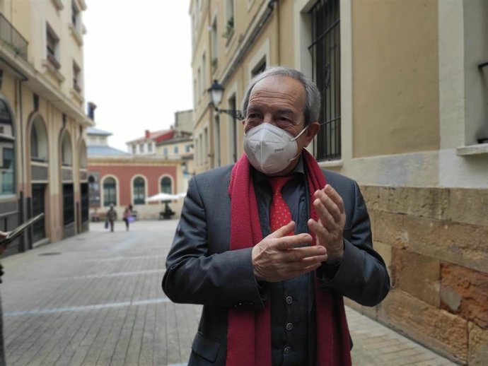 El portavoz del Grupo Municipal Socialista en el Ayuntamiento de Oviedo, Wenceslao López.