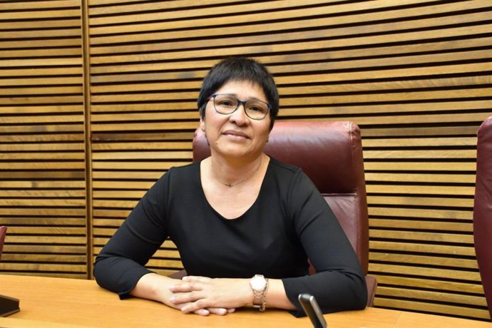 Archivo - La diputada de Unides Podem, Irene Gómez