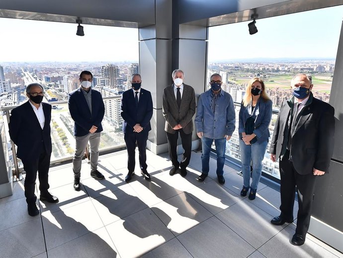 Reunión de trabajo en Valencia para el Mundial femenino de balonmano de España 2021