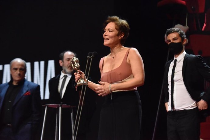 Pilar Palomero, directora de 'Las niñas', ha recibido el Premi Gaudí a la mejor película en lengua no catalana