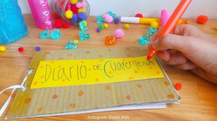 Manualidades educativas para niños: diario de la cuarentena