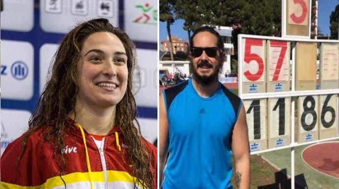 La nadadora Ariadna Edo y el atleta Álvaro del Amo consiguen la mínima B para los Juegos Paralímpicos de Tokio