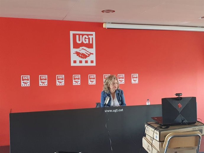 La secretaria del sector Agroalimentario de la UGT Fica de Catalunya, Alícia Buil.