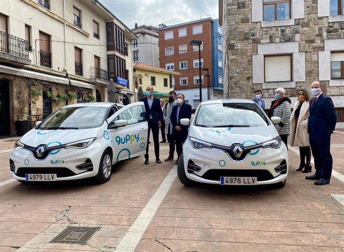 Coches eléctricos de Guppy para el sistema de 'carsharing'