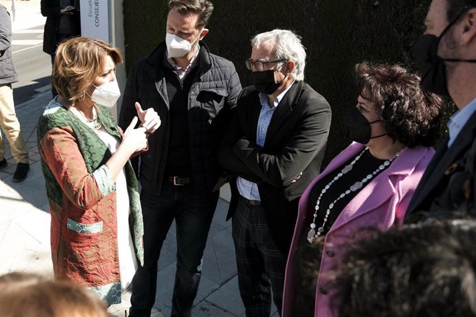 Susana Díaz en la Escuela Andaluza de Salud Pública