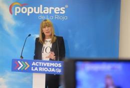 La senadora del Partido Popular de La Rioja Ana Lourdes González,ha lamentado que el escudo social que vendieron el PSOE y Andreu se ha convertido en una estafa social"