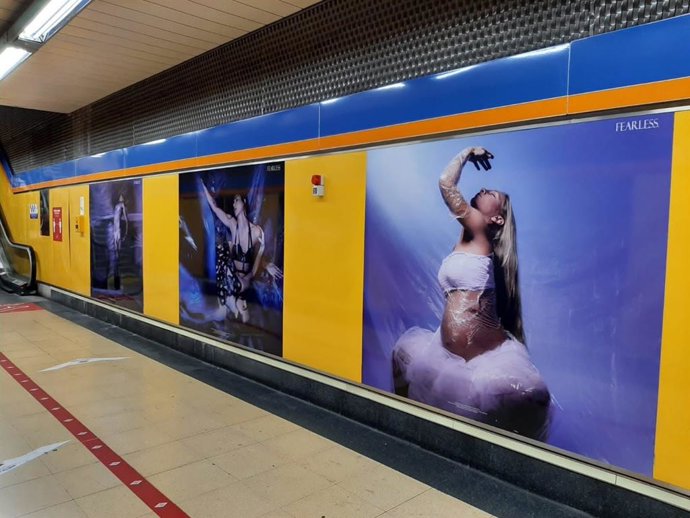 Exposición fotográfica #DanzaXAgua en Metro de Madrid