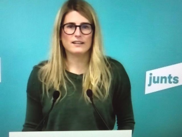 La vicepresidenta de Junts, Elsa Artadi