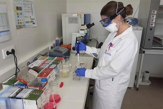 Analista de laboratorio de Aqualia