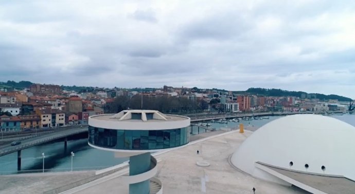 Captura del vídeo sobre el ciclo del agua en Avilés