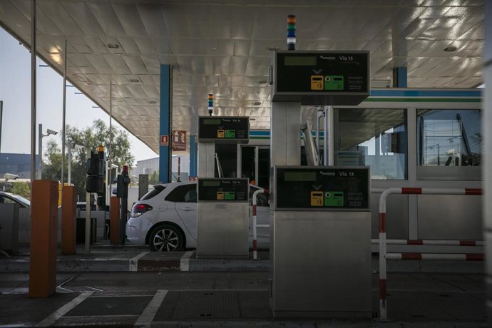 Archivo - Imagen de una autopista de peaje