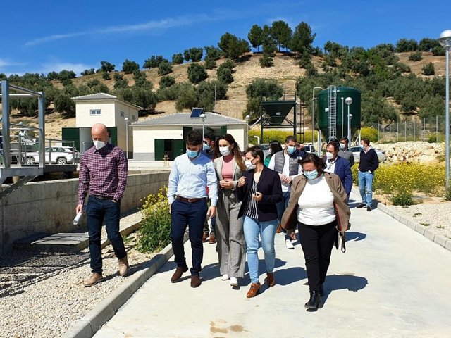 Visita a la estación depuradora de Villatorres.