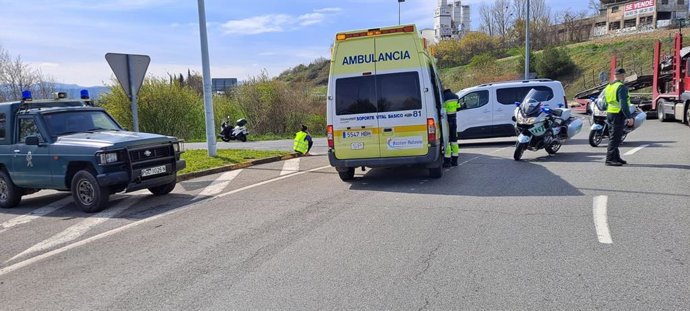 Imagen del accidente.