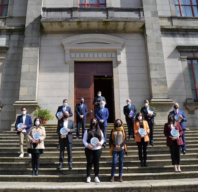 Entrega de premios de la XVII edicioón de los premios de Publicidade en galego.