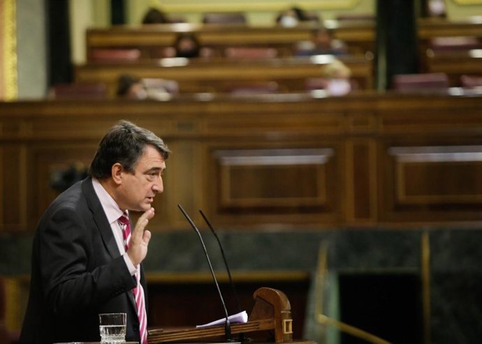 Archivo - El portavoz del PNV, Aitor Esteban