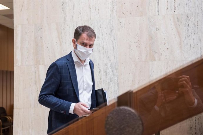 Archivo - El primer ministro de Eslovaquia, Igor Matovic