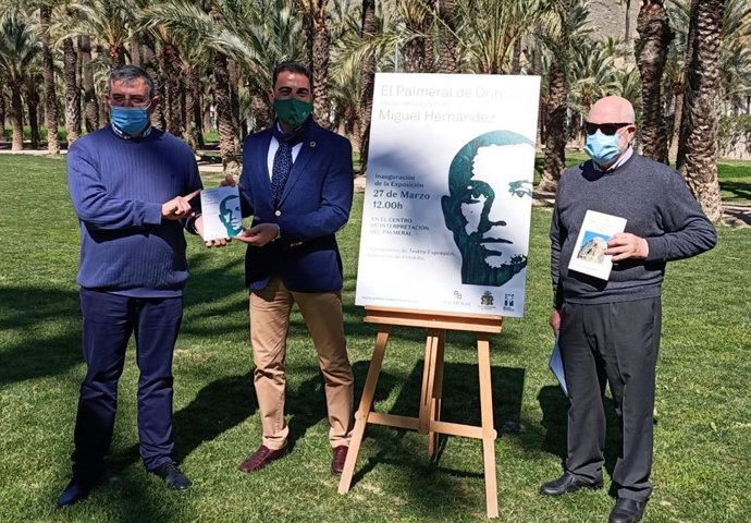 La exposición El Palmeral de Orihuela a la luz de la poesía de Miguel Hernández pondrá en valor la relación del poeta oriolano con este lugar emblemático