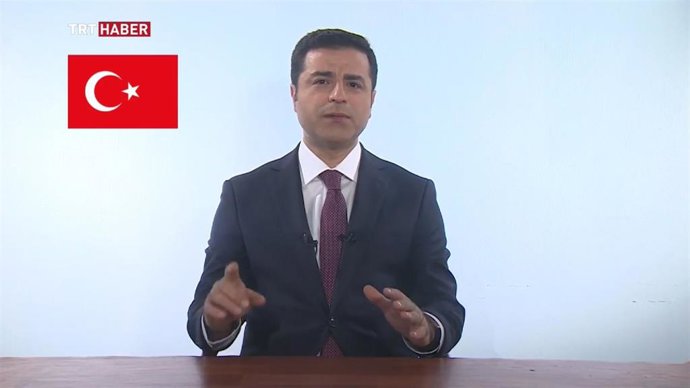 Imagen de archivo del líder opositor turco Selahattin Demirtas.