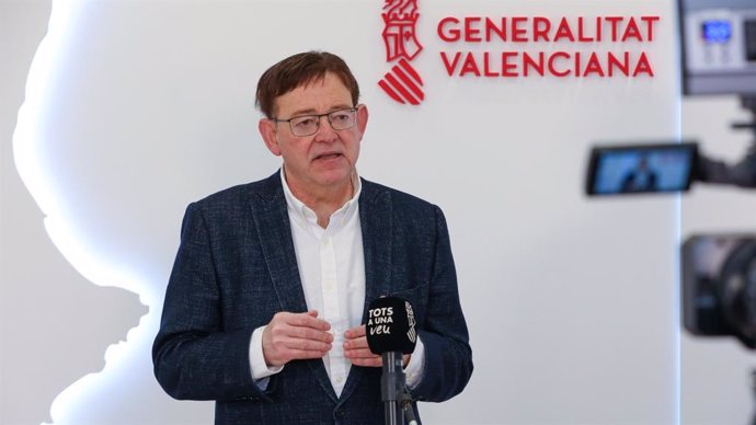 El 'president' de la Generalitat Valenciana, Ximo Puig, en imagen de archivo