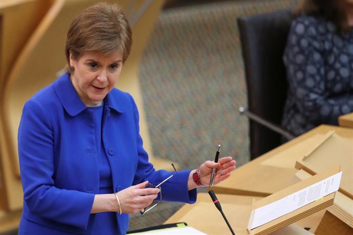 La ministra principal de Escocia, Nicola Sturgeon