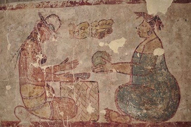 El primer registro documentado de la sal como una antigua mercancía maya en un mercado.