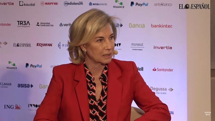 CEO de Bankinter, María Dolores Dancausa 'I Simposio del Observatorio de la Finanzas' organizado por El Español e Invertia