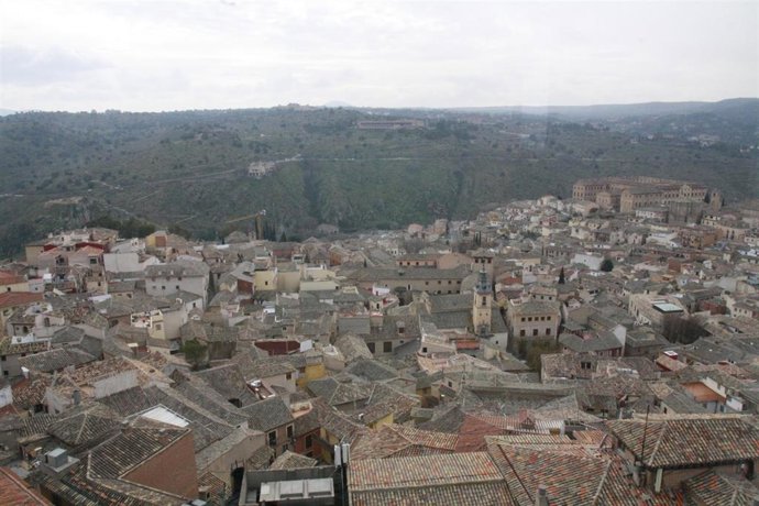 Archivo - Toledo, Vista Aérea, Panorámica, Edificios, Catedral, Ciudad