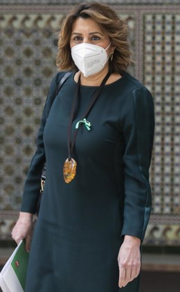 La secretaria general del PSOE-A, Susana Díaz