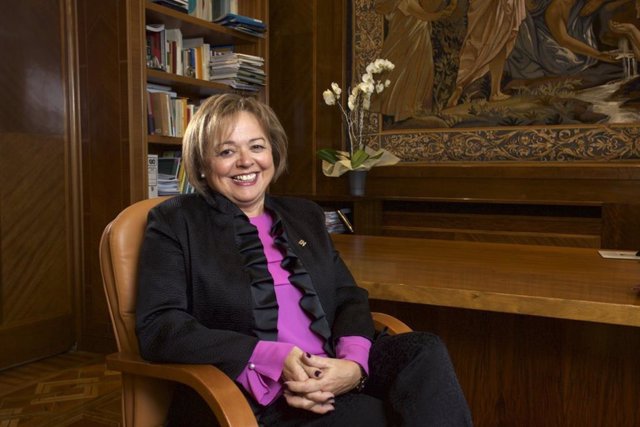 Archivo - Rosa Menéndez, presidenta del CSIC
