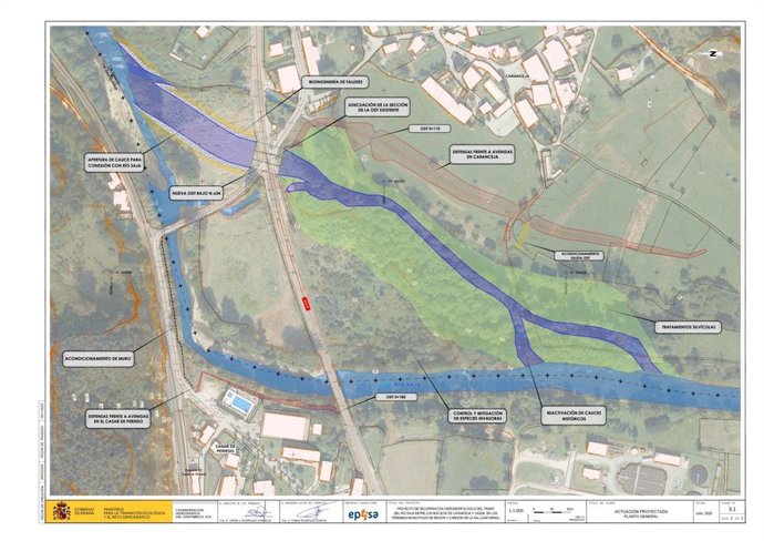 Lugar de la actuación