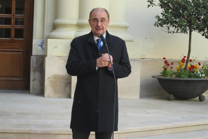 El presidente del Gobierno de Aragón, Javier Lambán.